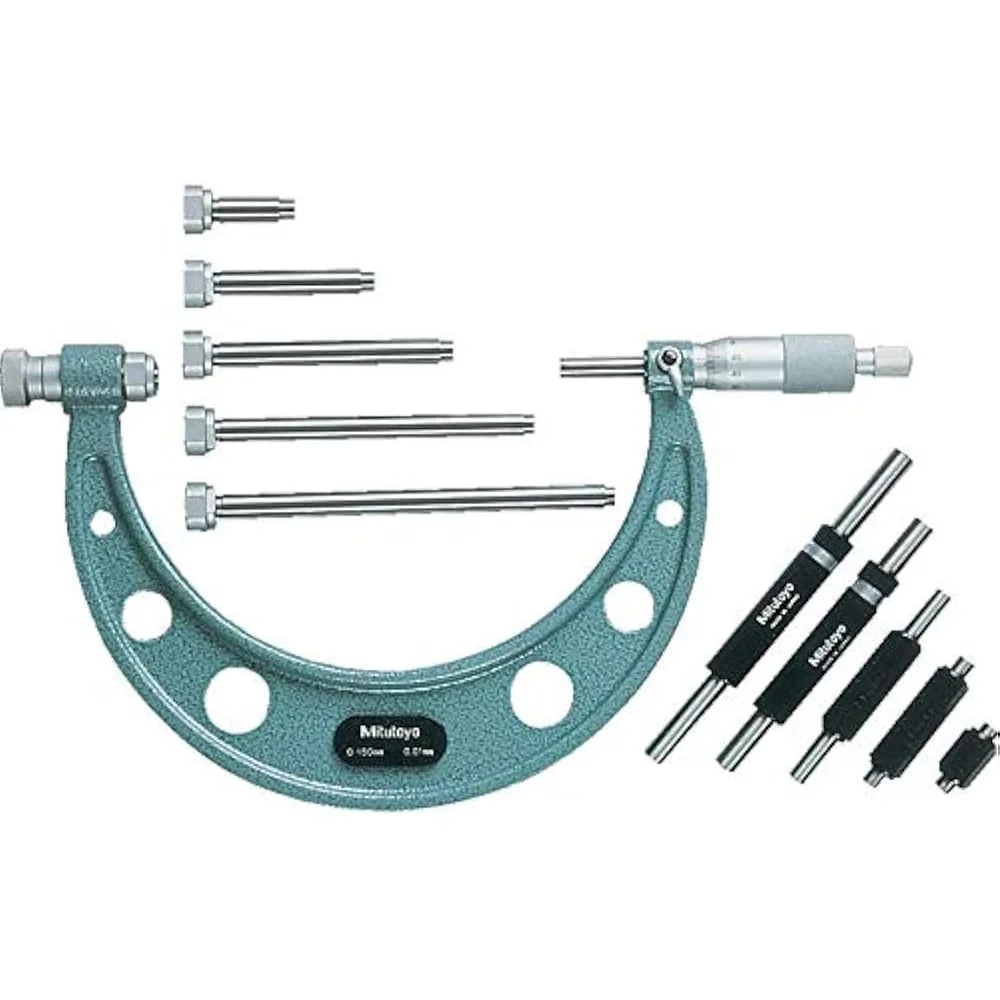 Panme Đo Ngoài Mitutoyo 104-141A 6 1 Panme Mitutoyo 104 141A