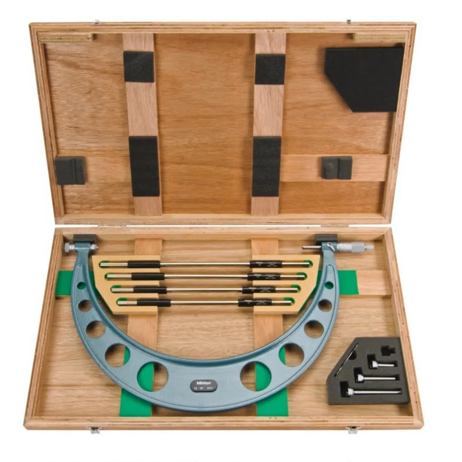 Panme Đo Ngoài Mitutoyo 104-142A 8 2 Panme Mitutoyo 104 142A