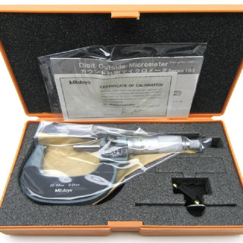 Panme Đo Ngoài Mitutoyo 193-102 6 2 Panme Mitutoyo 193 102