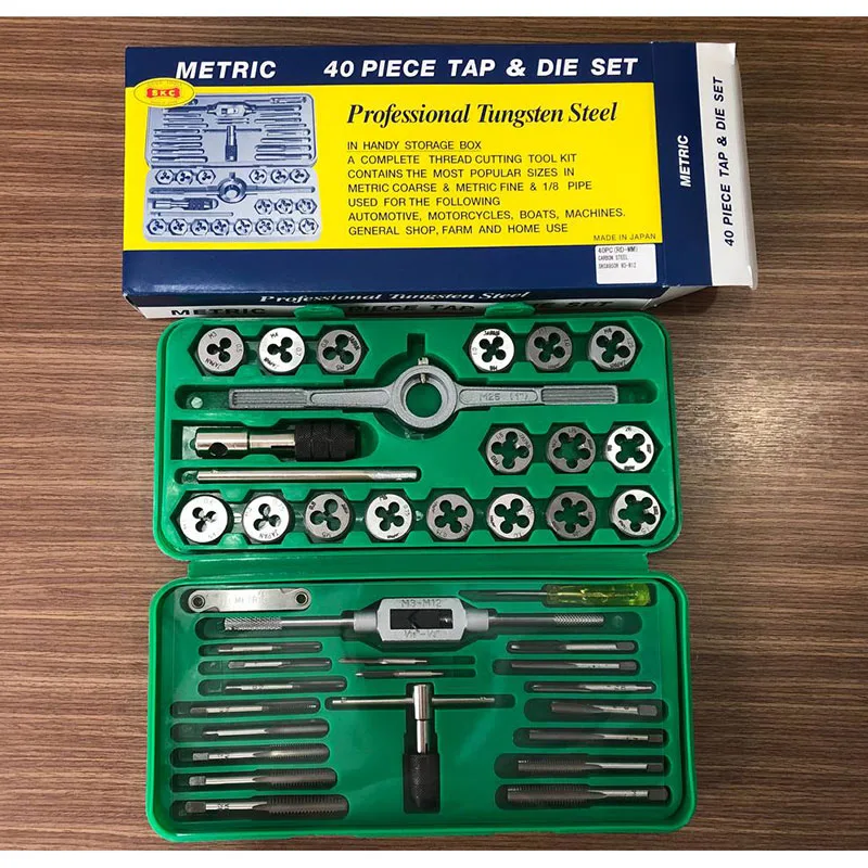 Bộ Taro Bàn Ren SKC 40 Chi Tiết 11 40 piece tap die set metric SKC