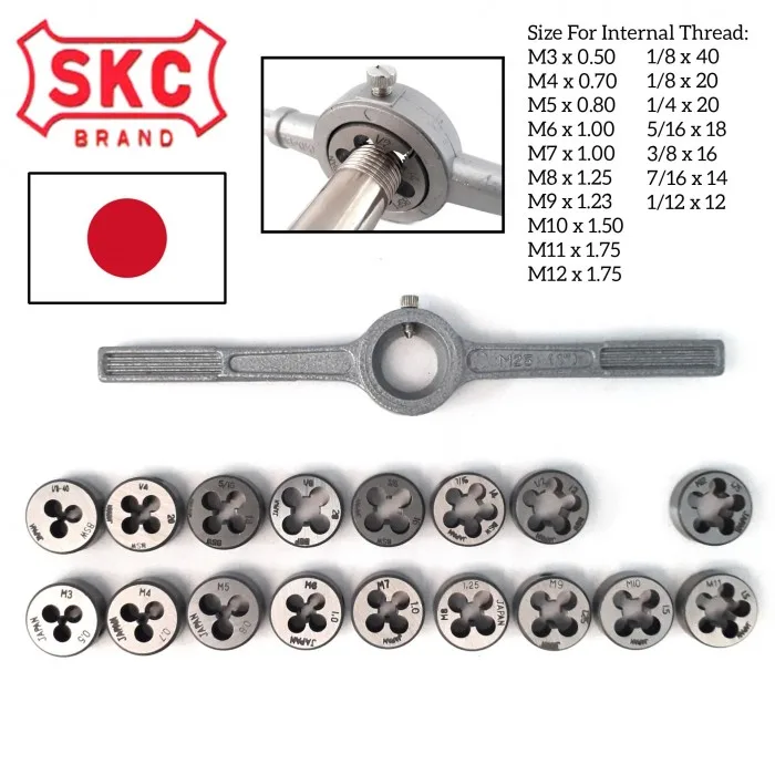 Bộ Taro Bàn Ren SKC 40 Chi Tiết 9 40pcs SKC Japan Tap And Die Set 3