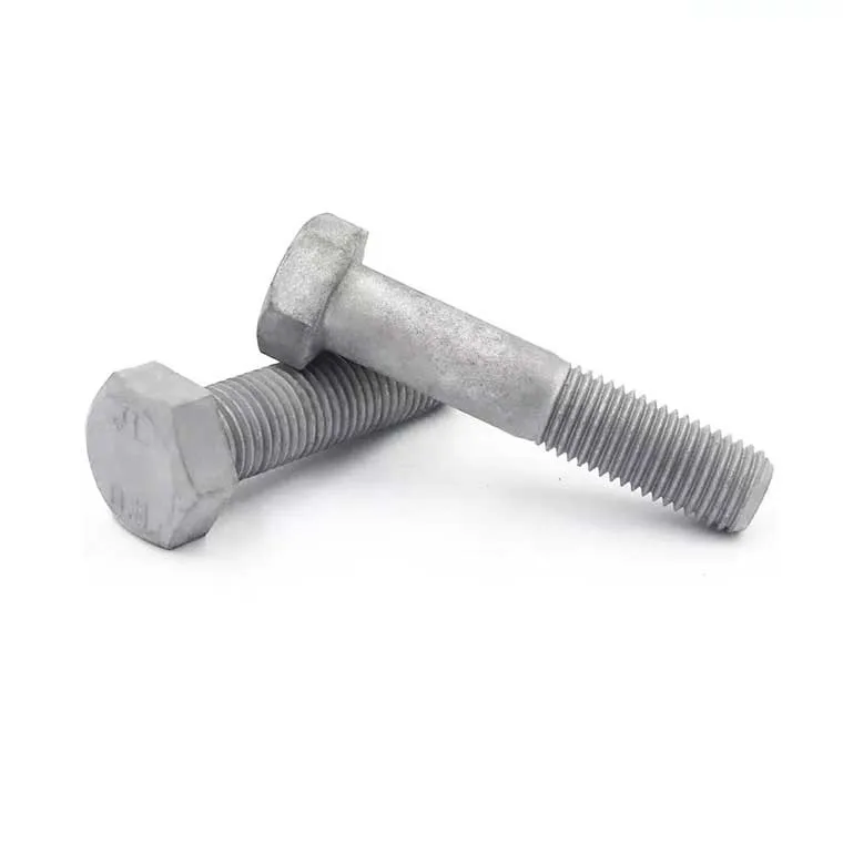 Bulong 8.8 Nhúng Nóng Ren Lửng M12x1.75 3 Bulong Dau Luc Giac Hot Dip DIN 931