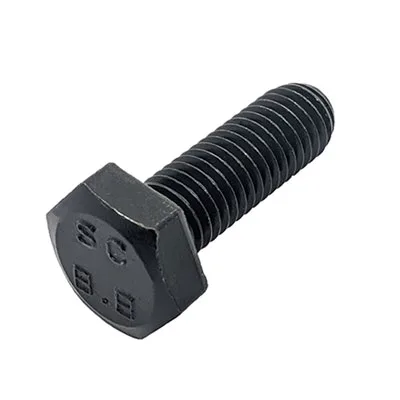 Bulong Lục Giác Thép Đen 8.8 DIN 933 M4x0.7 8 Bulong Thep Den 8 8