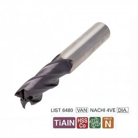 Phay Tinh Victory Nachi List 6480 4me 2.5mm 2 Dao phay 4me Nachi L6480