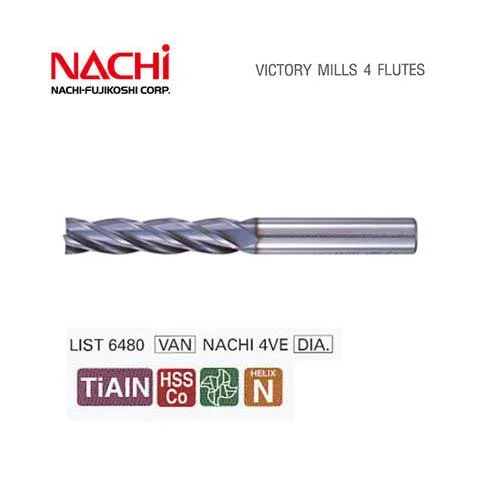 Phay Tinh Victory Nachi List 6480 4me 2.5mm 3 Dao phay ngon Nachi L6480