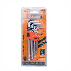 Bộ Lục Giác Bi 9 Cây Asaki AK-0409