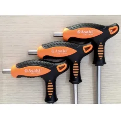 Lục Giác Bi Tay Cầm Chữ T Asaki 9 Luc giac co tay cam chu T asaki