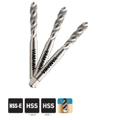 Taro Xoắn Trắng Yamawa SP P3 M18x2.5 12 M1.6 Mui Taro xoan dong sp yamawa