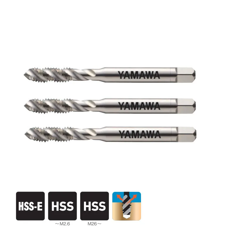 Taro Xoắn Trắng Yamawa SP P3 M18x2.5 3 M1.6 Taro xoan trang sp yamawa