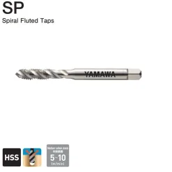 Taro Xoắn Trắng Yamawa SP P3 M18x2.5 10 M1.6 mui taro xoan trang sp yamawa