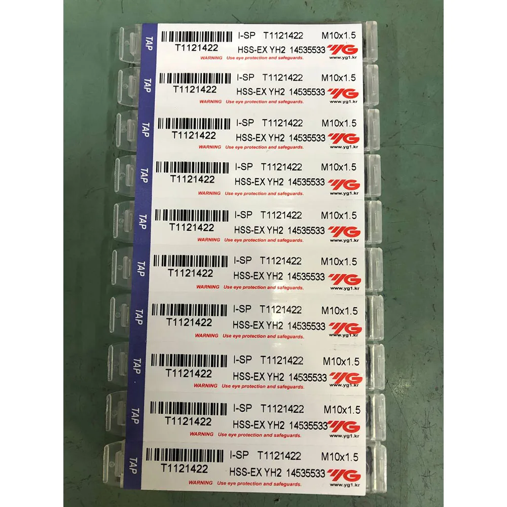 Mũi Taro Xoắn Đen T1121 YG-1 M8x1.25 8 M2 Taro YG 1 T1121