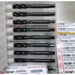 Mũi Taro Xoắn Đen T1121 YG-1 M8x1.25 11 M2 Taro xoan YG T1121