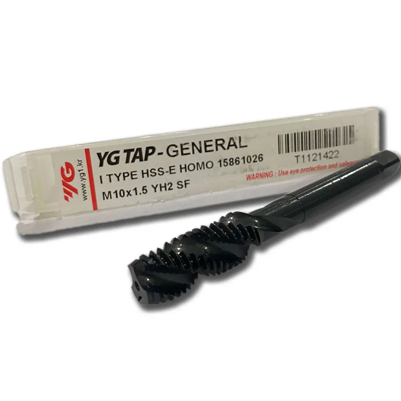 Mũi Taro Xoắn Đen T1121 YG-1 M8x1.25 3 M2 Taro xoan den T1121 YG1