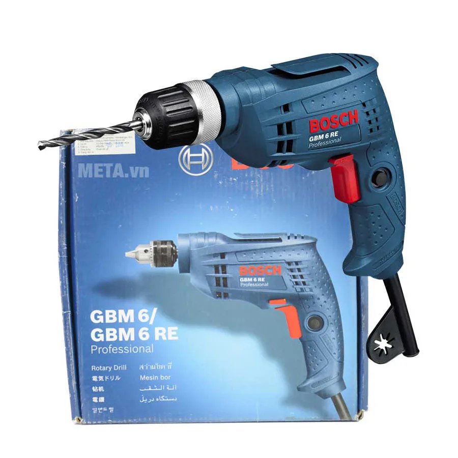 Máy Khoan Sắt Bosch GBM 6 RE 3 May khoan Bosch 6 li GBM 6 RE