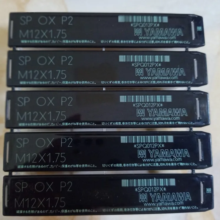 Taro Xoắn Đen Yamawa SP OX P2 M8x1.25 11 Mui taro Yamawa SP OX