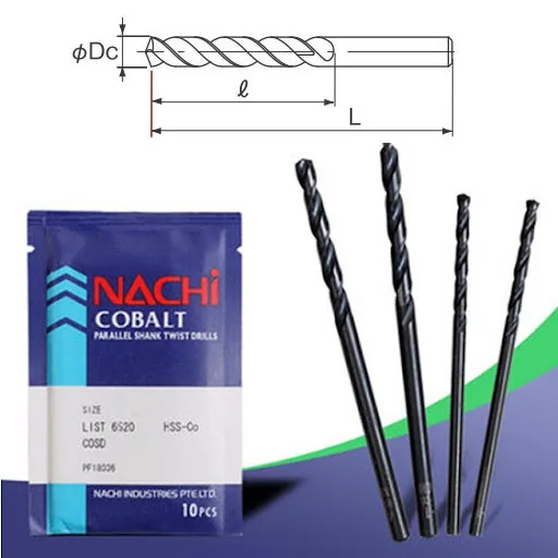 Mũi Khoan Inox 1.5mm Nachi List 6520 3 Nachi COSD List 6520