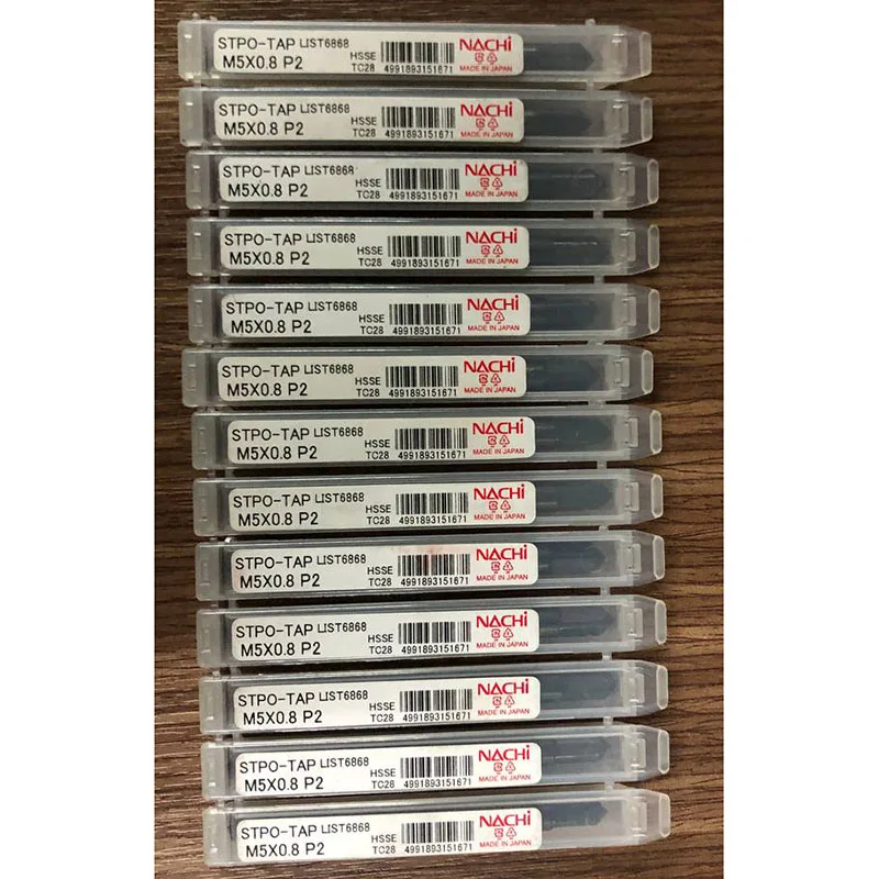 Taro Nachi Ren Thẳng M6x1.0 List 6868 7 Nachi STPO M5x0.8 L6868