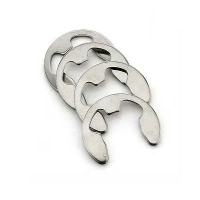 Phe Gài Trục Chữ E Inox DIN 6799 D8 4 Phe chu e