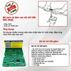 Bộ Taro Bàn Ren SKC 40 Chi Tiết 17 SKC40CHITIET