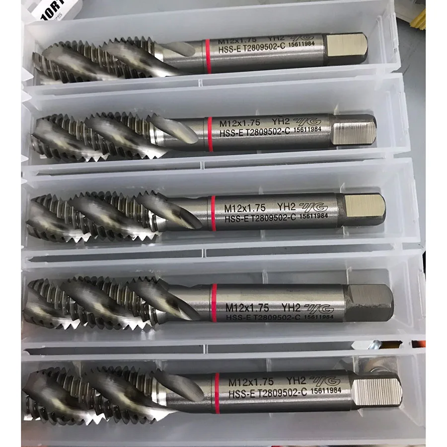 Mũi Taro Xoắn Trắng T2809 YG-1 M6x1.0 7 Taro xoan YG T2809