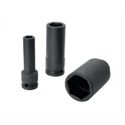 Đầu Tuýp Đen Dài 1/2 inch 6 Cạnh Asaki