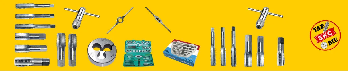 Bộ Taro Tay SKC BSPT 1.1/4"x11, 2pcs/set 13 headerSKC