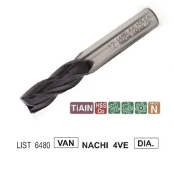 Phay Tinh Victory Nachi List 6480 4me 2.5mm 11 phay ngon Nachi 4VE L6480