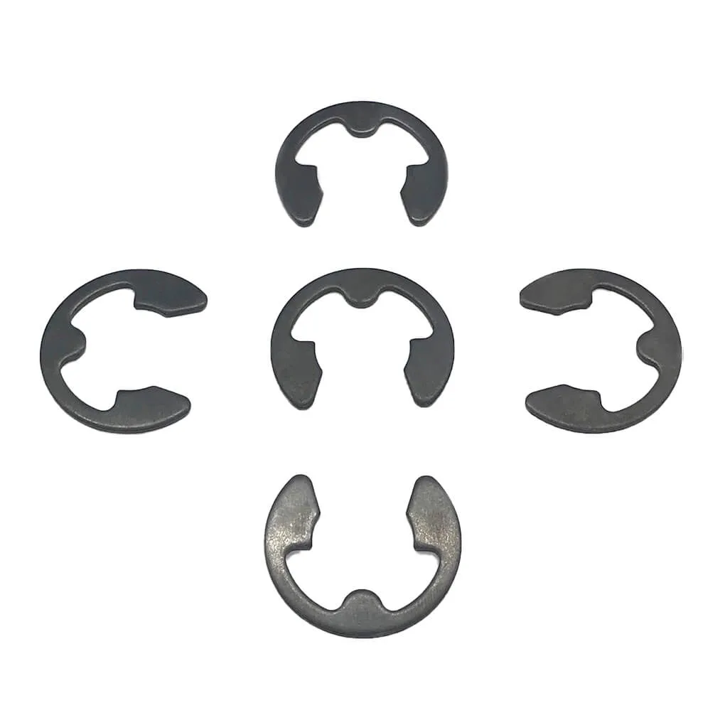 Phe Gài Trục Chữ E Thép DIN 6799 D30 6 phe gai din6799 thep M