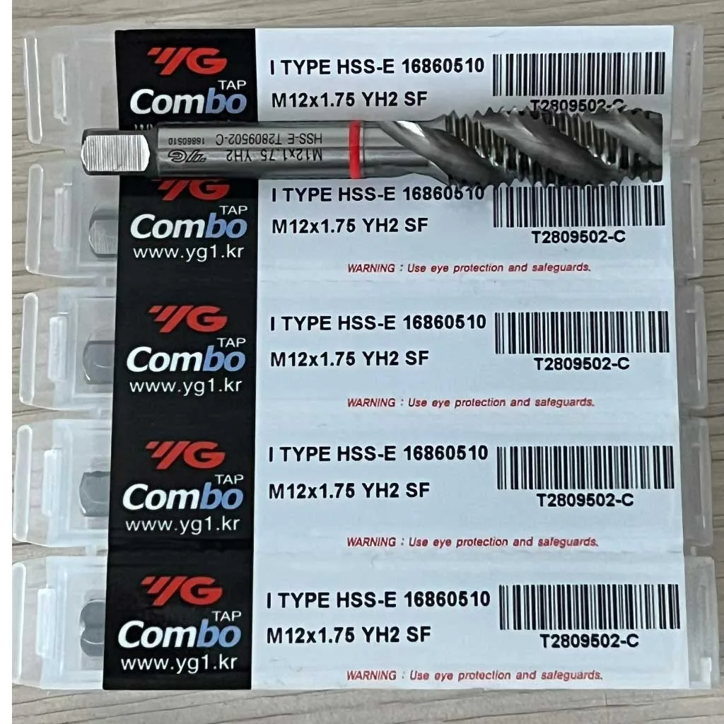 Mũi Taro Xoắn Trắng T2809 YG-1 M6x1.0 5 spiral point tap YG 1 T2809