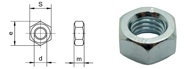 Tán Thép 8.8 Mạ Kẽm DIN 934 M24x3.0 4 tan cap ben 8 ma kem dien phan tech