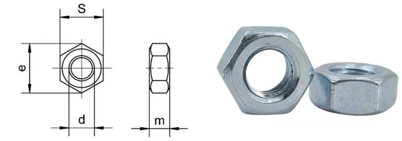 Tán Thép 10.9 Mạ Kẽm DIN 934 M27x3.0 4 tan thep cap ben 10 ma kem tech