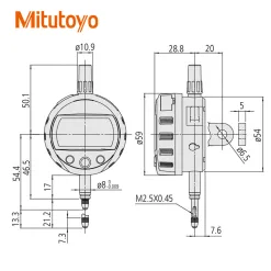 Đồng Hồ So Điện Tử Mitutoyo 543-391B 11 1 Digimatic Indicator Mitutoyo 543 391B