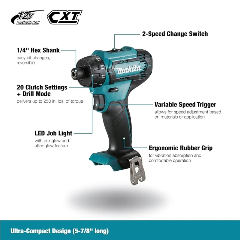 Máy Khoan Pin 12V Makita DF033D 5 1 Makita DF033D