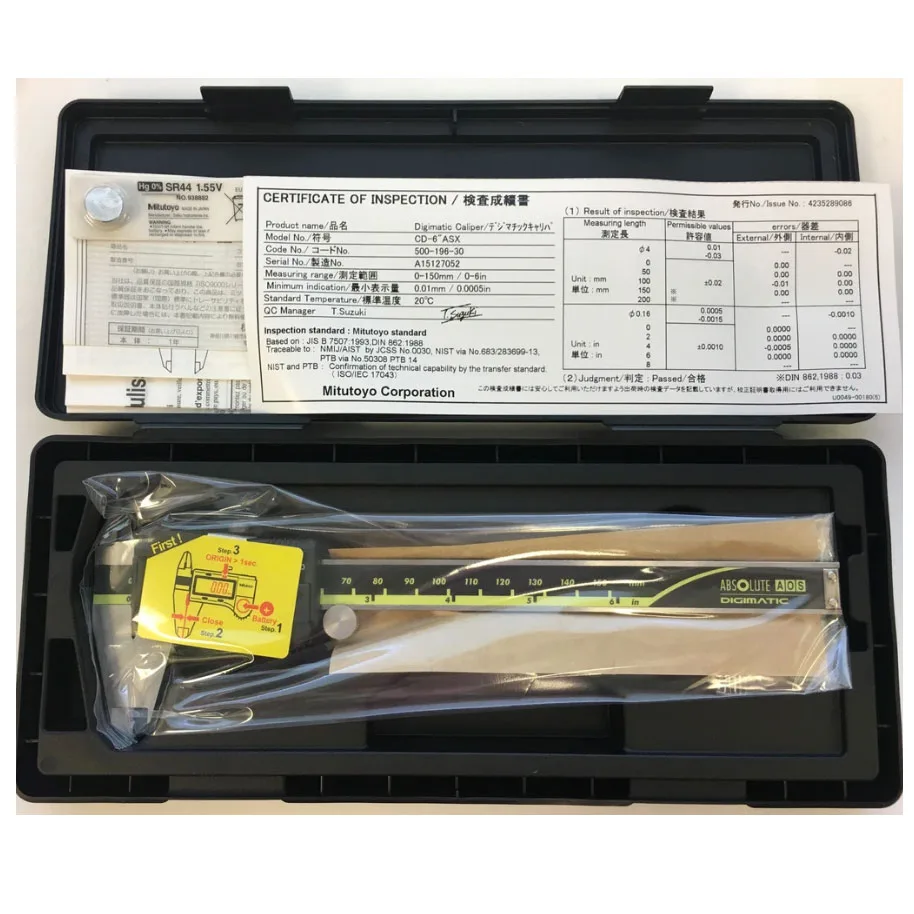 Thước Cặp Điện Tử Mitutoyo 500-196-30 7 1 Mitutoyo Calipers 500 171 30