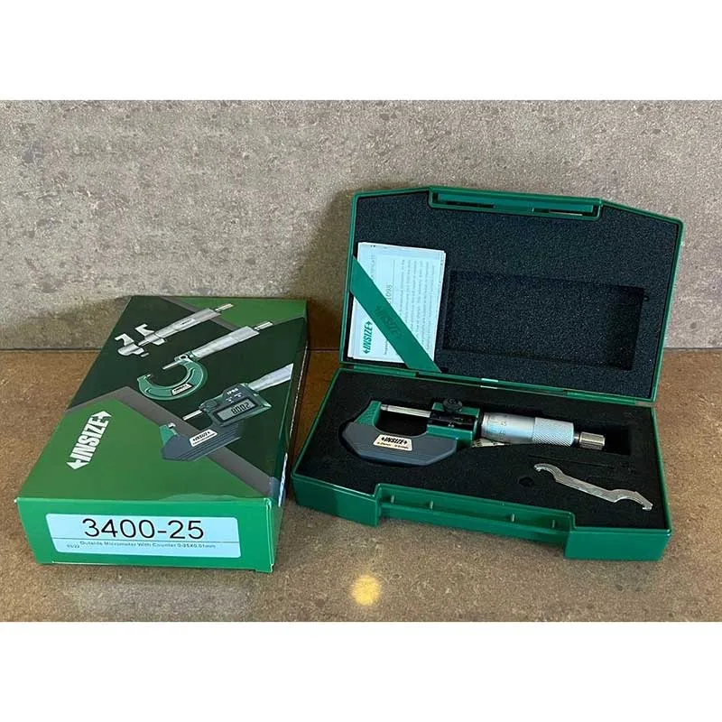 Panme Đo Ngoài Insize 3400-50 7 2 Insize 3400 25