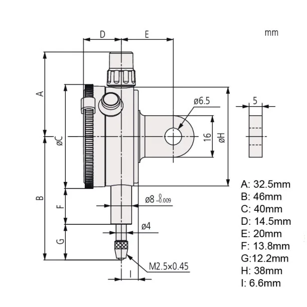 Đồng Hồ So Cơ Khí Mitutoyo 1040A 6 2 Mitutoyo Dial Gauge 1040A