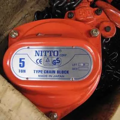 Pa Lăng Xích Kéo Tay Nitto 5 Tấn 10m 7 2 Pa Lang Nitto 50VP5