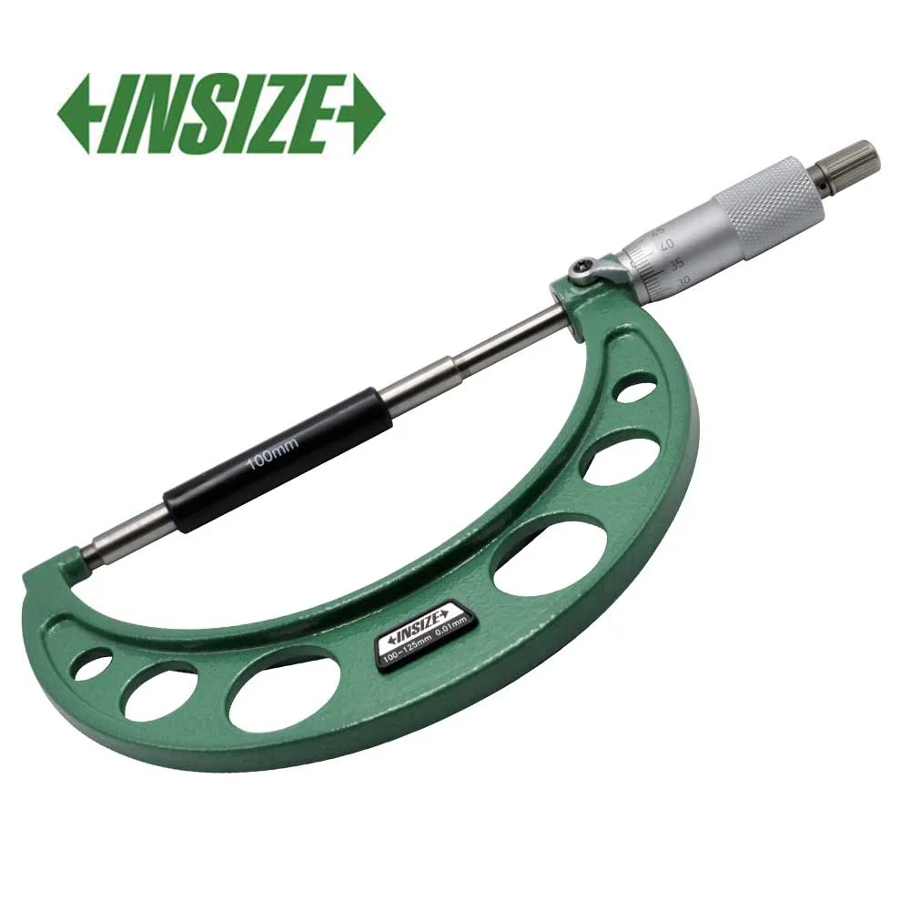 Panme Đo Ngoài Insize 3203-125A 4 2 Panme co Khi Insize 3203 125A