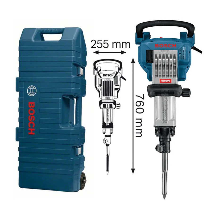 Máy Đục Bê Tông Bosch GSH 14 C 6 2 may duc be tong bosch GSH 14 C