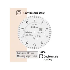 Đồng Hồ So Cơ Khí Mitutoyo 1040A 12 3 Mitutoyo Dial Gauge 1040A