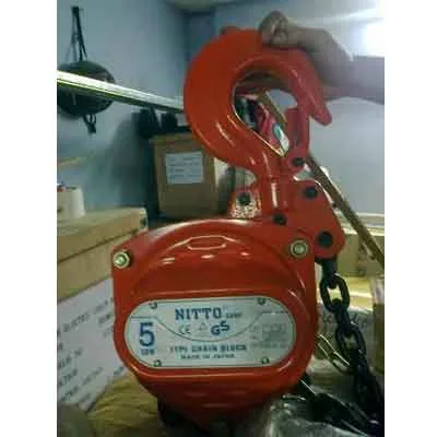 Pa Lăng Xích Kéo Tay Nitto 5 Tấn 10m 8 3 Pa Lang Nitto 50VP5