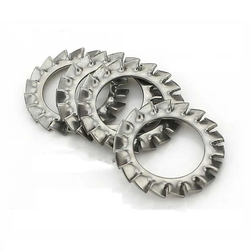 Long Đền Răng Cưa Ngoài DIN 6798-A M24 4 3 Serrated lock washers DIN 6798 1