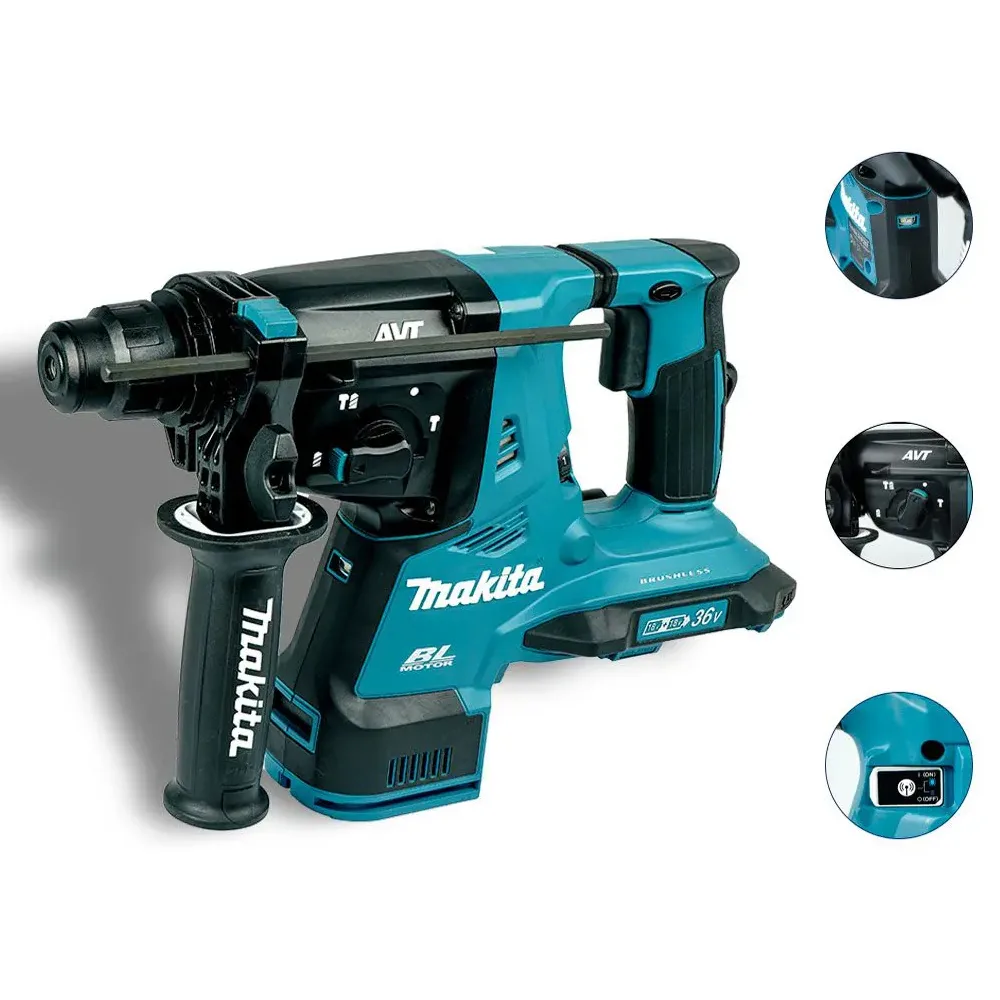 Máy Đục Bê Tông Dùng Pin Makita DHR282 7 4 Makita DHR282