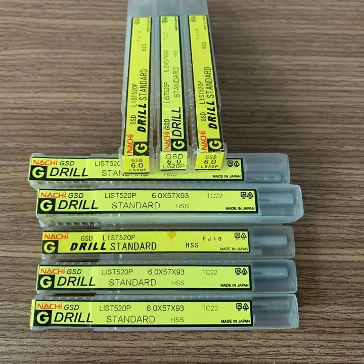 Mũi Khoan Nachi 0.5mm List 520P 8 4 Nachi List 520P
