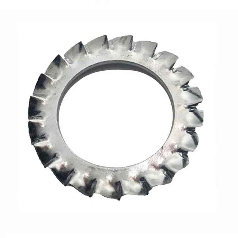 Long Đền Răng Cưa Ngoài DIN 6798-A M24 7 4 Serrated lock washers DIN 6798