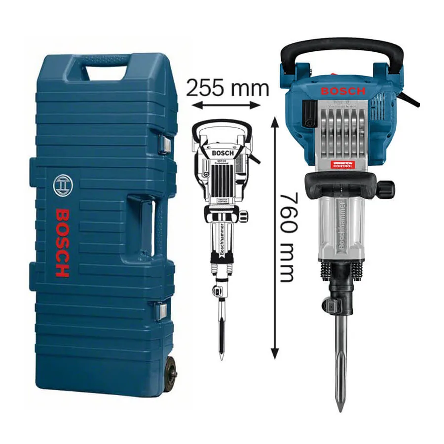 Máy Đục Bê Tông Bosch GSH 16-30 4 4 may duc be tong bosch GSH 16 30