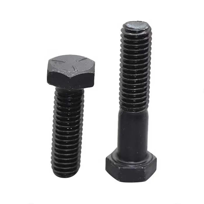 Bulong Grade 5 Ren Lửng Hệ Inch UNC 5/16-18 7 Black Hex Bolt