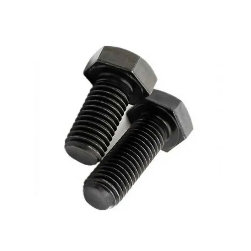 Bulong Grade 8 Ren Suốt Hệ Inch UNC 5/16-18 5 Black hexbolt Grade 8