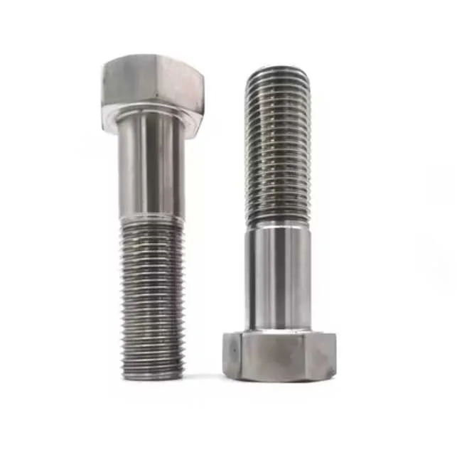 Bulong Inox 316 Ren Lửng DIN 931 M16x2.0 6 Bulong DIN 931 SUS316