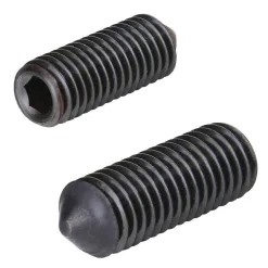 Vít Trí Đuôi Nhọn Thép Đen 10.9 M4x0.7 DIN 914 11 Cone Point Set Screw Black Steel